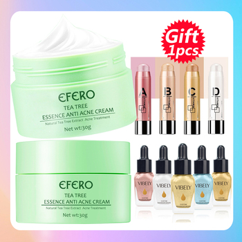 30g Tea Tree Essence Face Cream Whitening Moisturizing Face Repair Cream Acne Treatment Anti-aging Wrinkle Anti Acne Cream